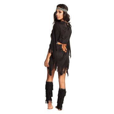 Wild She-Wolf Native American Inspired Women's Costume Dress - Size 36/38