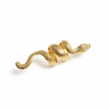 Gold Medusa Snake Costume Headband with Plastic Snakes , snake ring , snake necklace - Gomix Brands Outlet