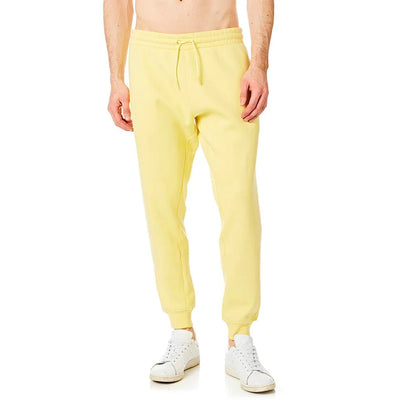 RIPT Essentials Men's Yellow Jog Pants – Soft Brushed Fleece