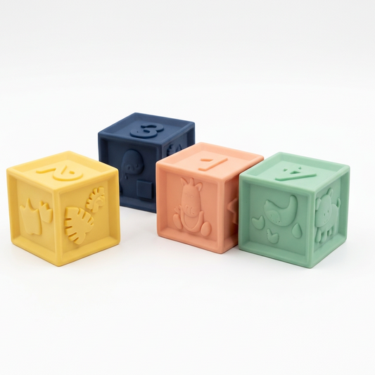 Playtive Sensory Toy Blocks 4-Piece