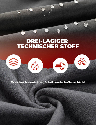 Men's ROCKBROS Winter Waterproof Windproof Cycling Jacket with Ventilation