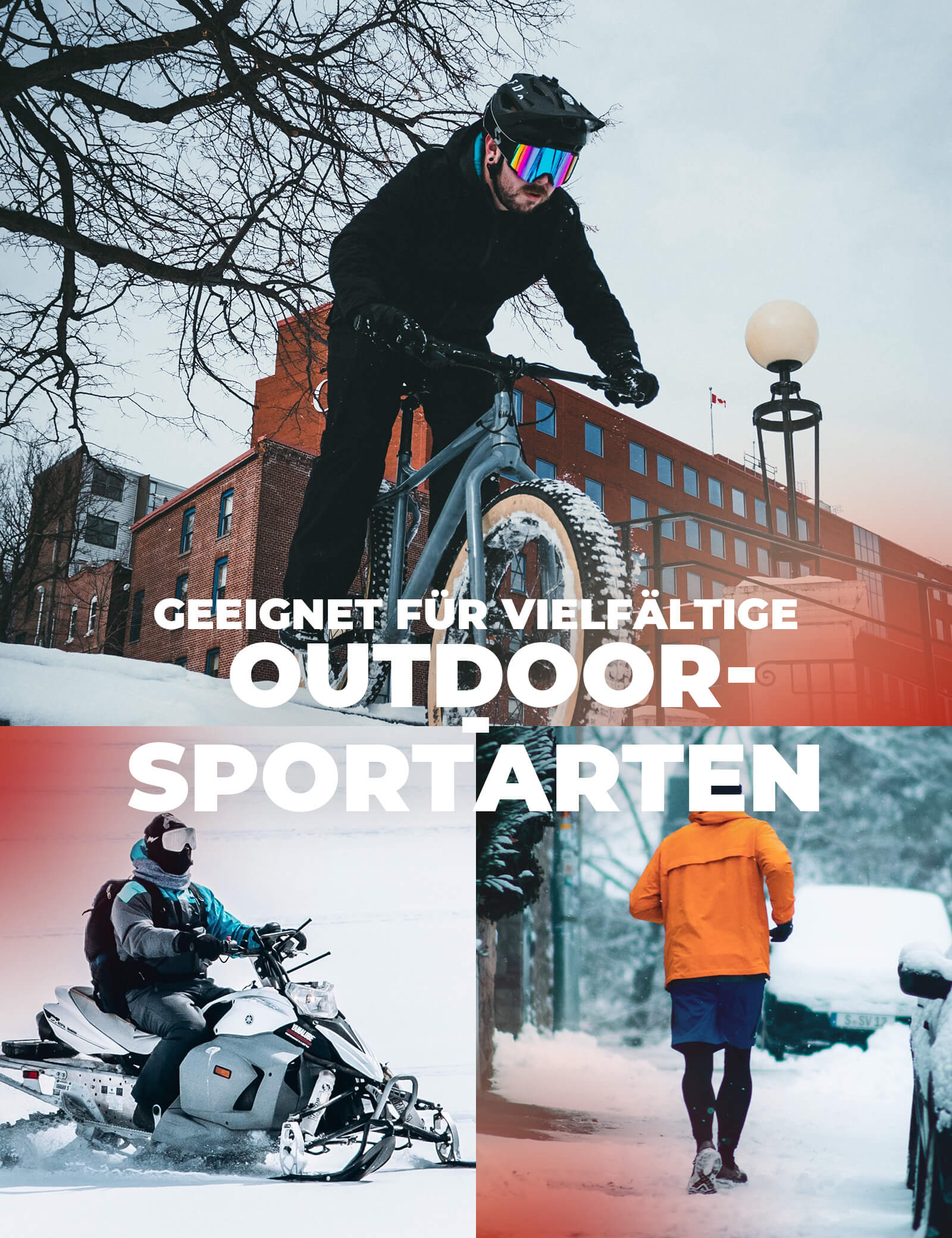 Men's ROCKBROS Winter Waterproof Windproof Cycling Jacket with Ventilation