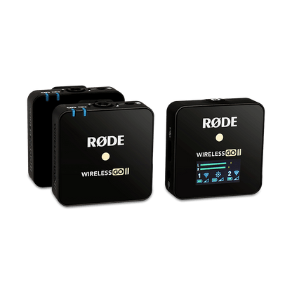 RØDE Wireless GO II Dual Channel Ultra-Compact Microphone System for Content Creation