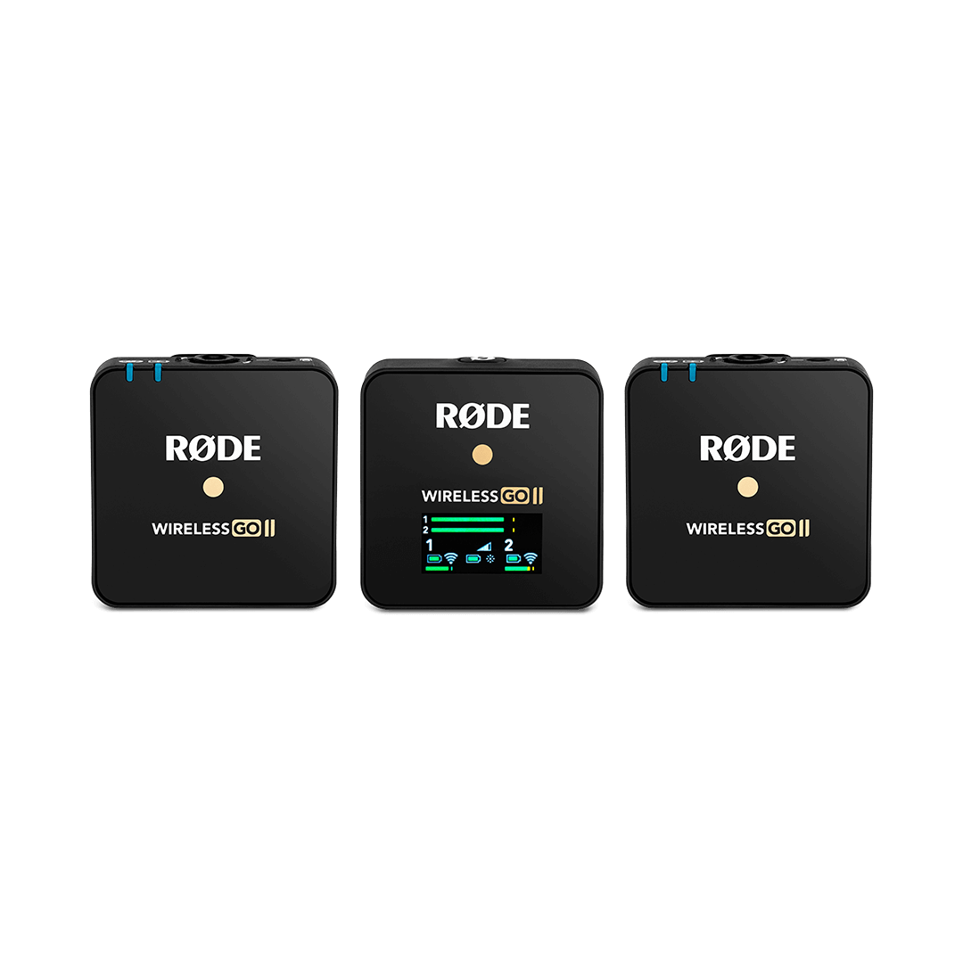 RØDE Wireless GO II Dual Channel Ultra-Compact Microphone System for Content Creation