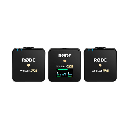 RØDE Wireless GO II Dual Channel Ultra-Compact Microphone System for Content Creation