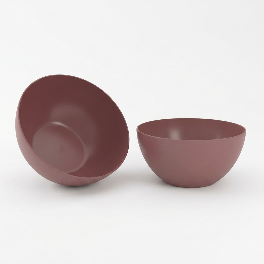 Rotho Caruba Bowl 450 ml Wine Red