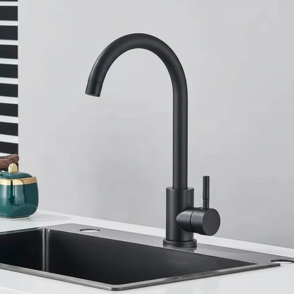 Royal Sanitary Round Kitchen Sink Faucet Single-Handle