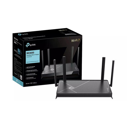 TP-Link Archer BE230 WiFi 7 Dual-Band Multi-Gigabit Home Router WPA3