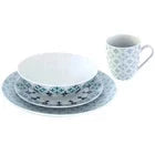 Van Well Porcelain 24 Piece Dinner Set