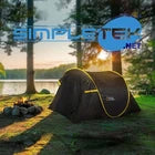 National Geographic 2-Person Igloo Pop-up Camping Tent - 2 Pack
