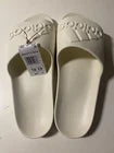Adidas Adilette Aqua Men's Beige Slip-On Sandals Size 12