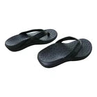 Orthopaedic Men's Sandals Arch Support Plantar Fasciitis Heel Pain Black
