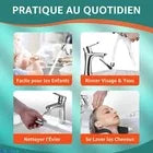 Novible Chrome Brass Faucet Sprayer Extension 1440° Pivoting - Gomix Brands Outlet