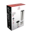 Peugeot Elise Sense Electric 20cm Stainless Steel Salt Mill