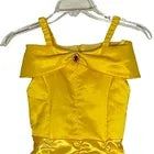 DBOW Beauty Beast Yellow Princess Belle Girl Dress Size M - Gomix Brands Outlet