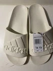 Adidas Adilette Aqua Men's Beige Slip-On Sandals Size 12