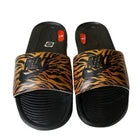 Nike Victori One Women's Animal Print Slides Size 8 Enhanced Comfort Sandals