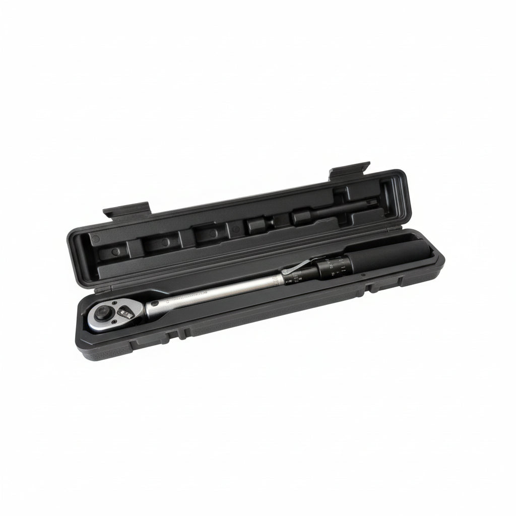 FOURROBBER 1/2\" Click Torque Wrench 25-220Nm for Bicycles