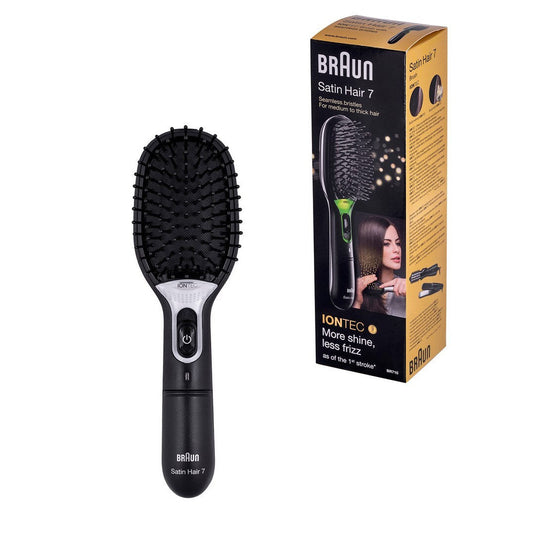 Braun Satin Hair 7 Adult Paddle Brush – Black
