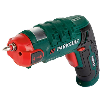 Parkside 4V Multi‑Tip Cordless Screwdriver Rapidfire 2.2 Green