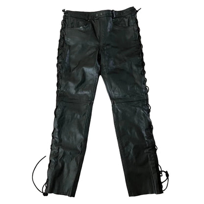 RAD MASTERS Motorcycle Leather Pants | Size 2XL