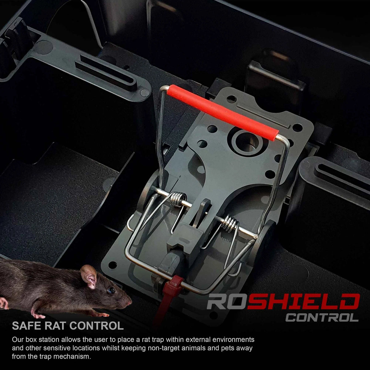 Roshield Rat Trap Box Killer Safety Kit