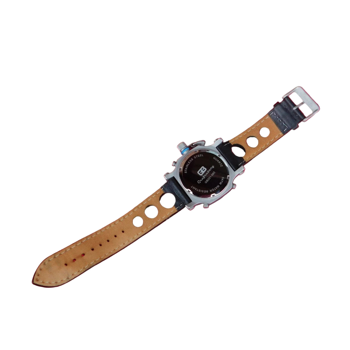 Grafenberg Men's Quartz Dress Watch GB201-092 Stainless Steel