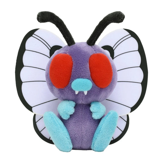 Pokemon Butterfree 6" Plush Toy – Multicolor, New with Japanese Tags