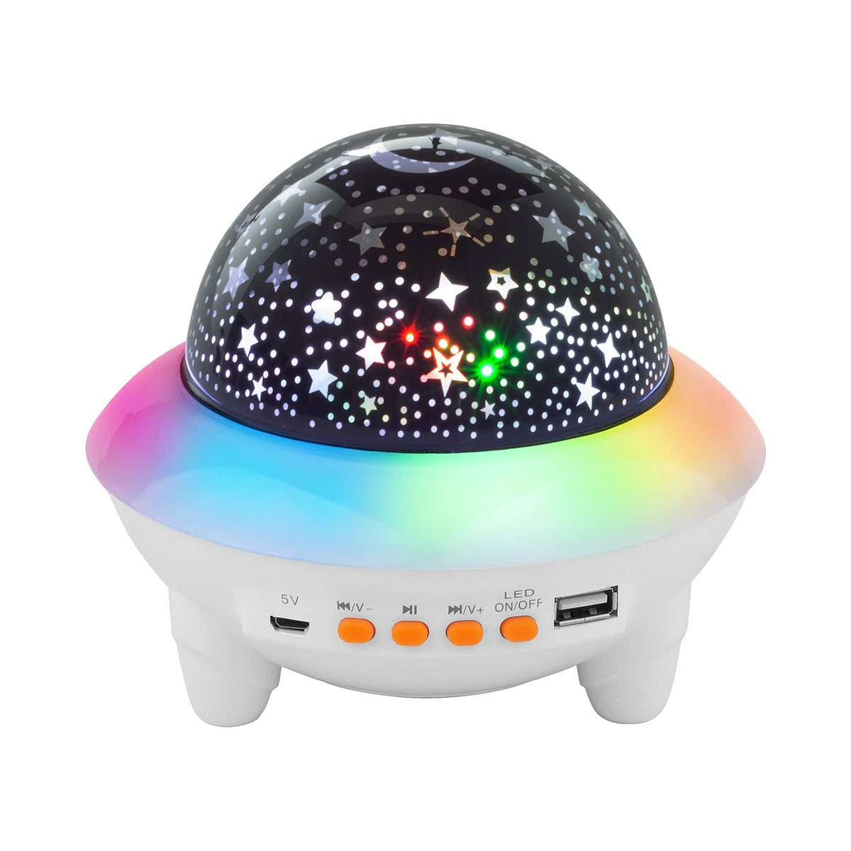 Rotating Starry Sky Night Light Projector for Kids