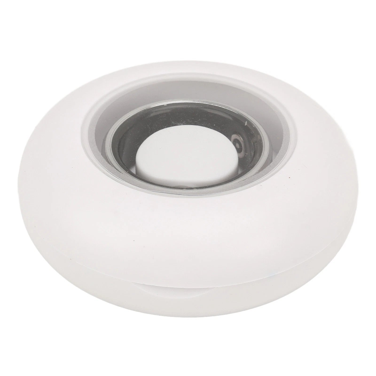 Silver Smart Ring Remote Control Health Tracker for Fitness