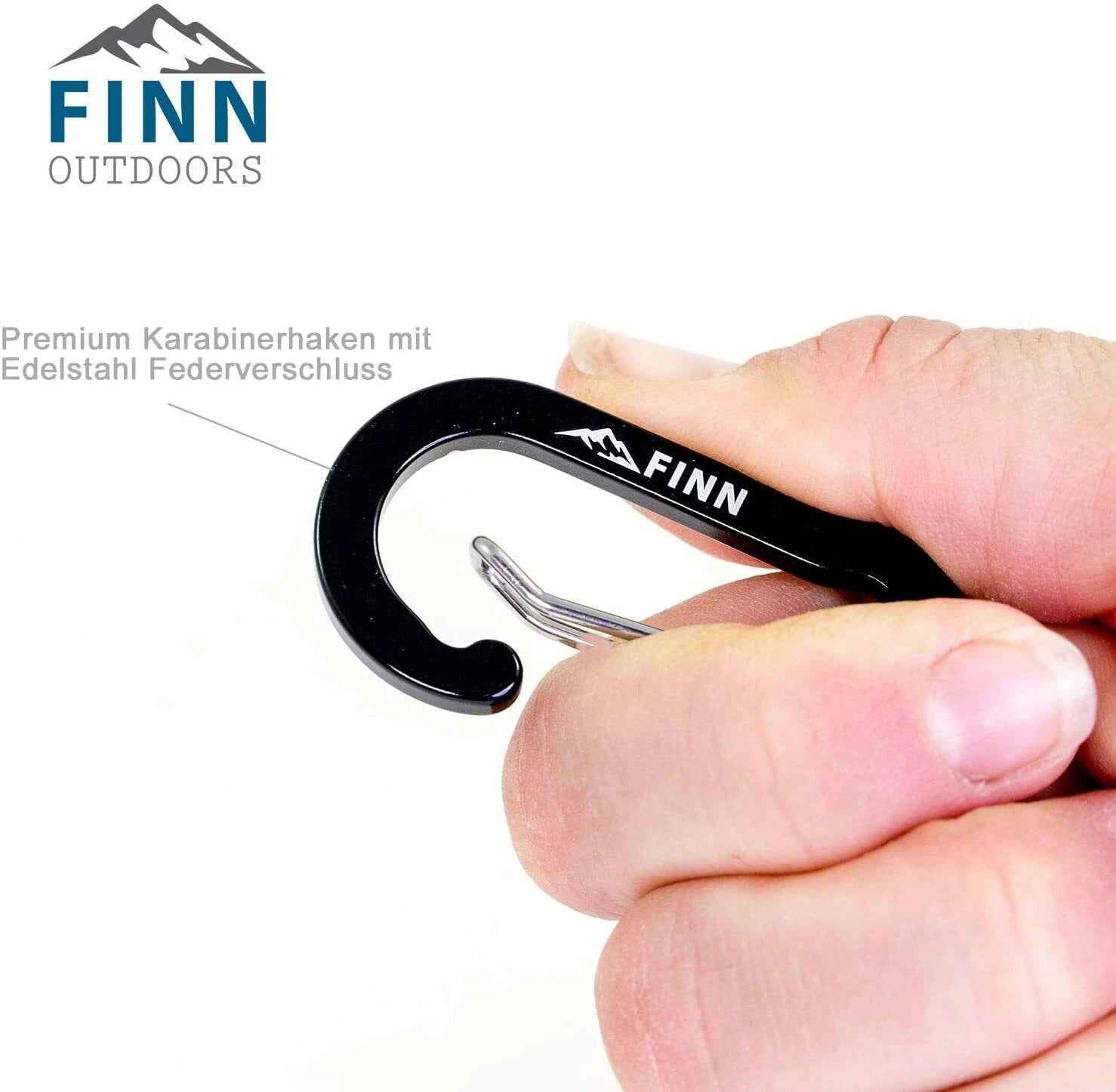 2er Spiralkabel, Schlüsselanhänger, Sicherungsband, Sicherungsseil & Karabiner Set