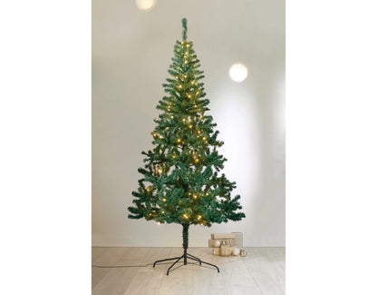 Livarno Home 210cm LED Artificial Green Christmas Tree