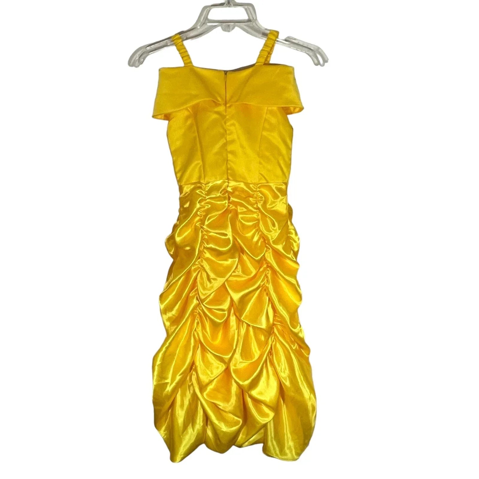 DBOW Beauty Beast Yellow Princess Belle Girl Dress Size M - Gomix Brands Outlet