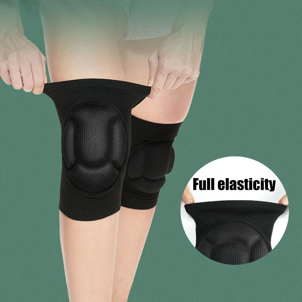 Premium Professional Knee Pads for Sport, Work, and Flooring Construction M - Gomix Brands Outlet