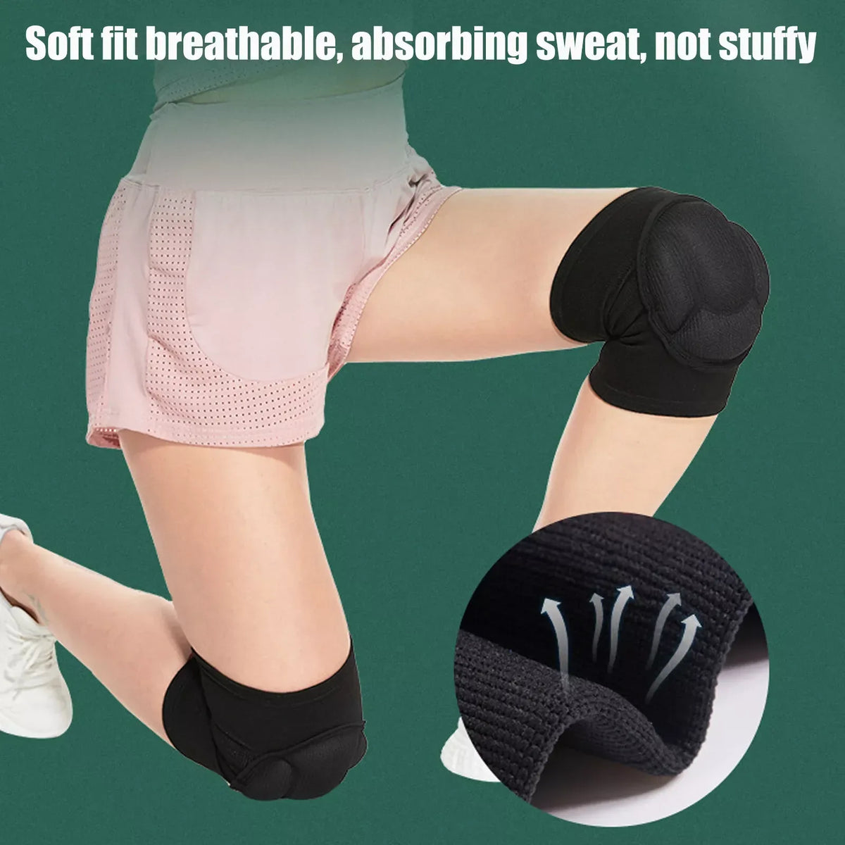 Premium Professional Knee Pads for Sport, Work, and Flooring Construction M - Gomix Brands Outlet