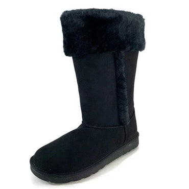 Arizona Women's Susie Faux Fur Black Booties - Gomix Brands Outlet