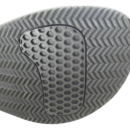 Orthopaedic Men's Sandals Arch Support Plantar Fasciitis Heel Pain Black