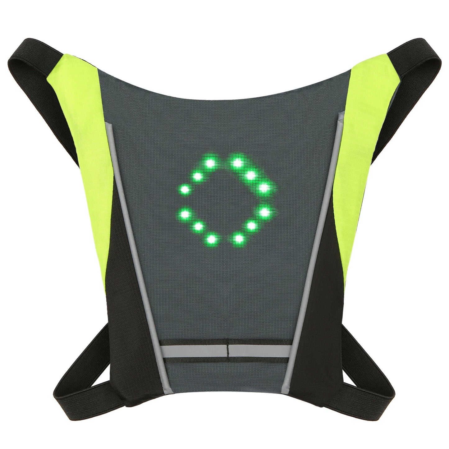 USB Rechargeable Bike Turn Signal Reflective Attachment F4I6