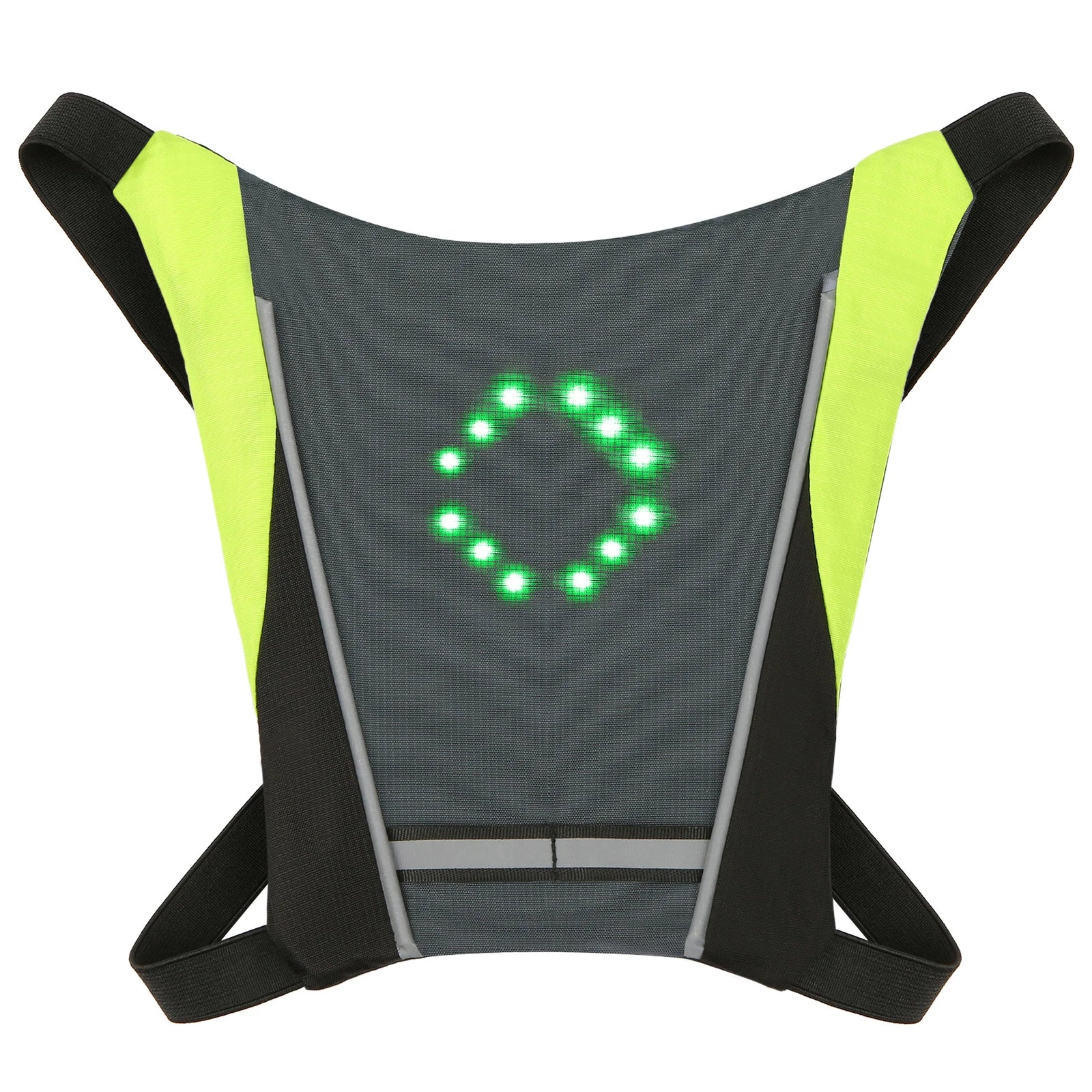 USB Rechargeable Bike Turn Signal Reflective Attachment F4I6