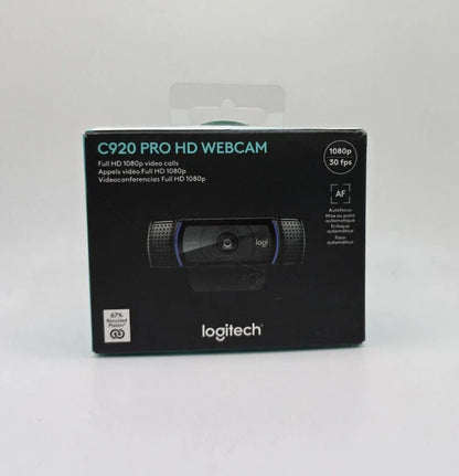 Logitech C920 HD Pro Webcam Full HD 1080p Autofocus - Gomix Brands Outlet