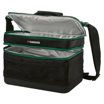 Parkside 12L Insulated Lunch Bag Green L20 x W33 x H23cm