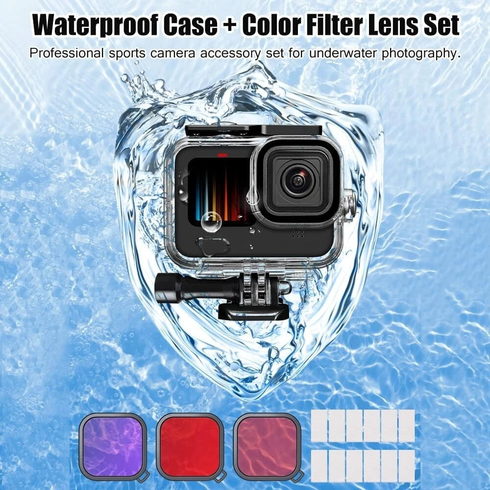 Action Camera Waterproof Case 35M Protective Case GoPro Hero10 9