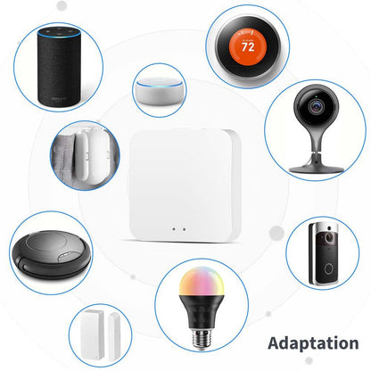 Wireless Zigbee Home Gateway Indoor Smart Hub White