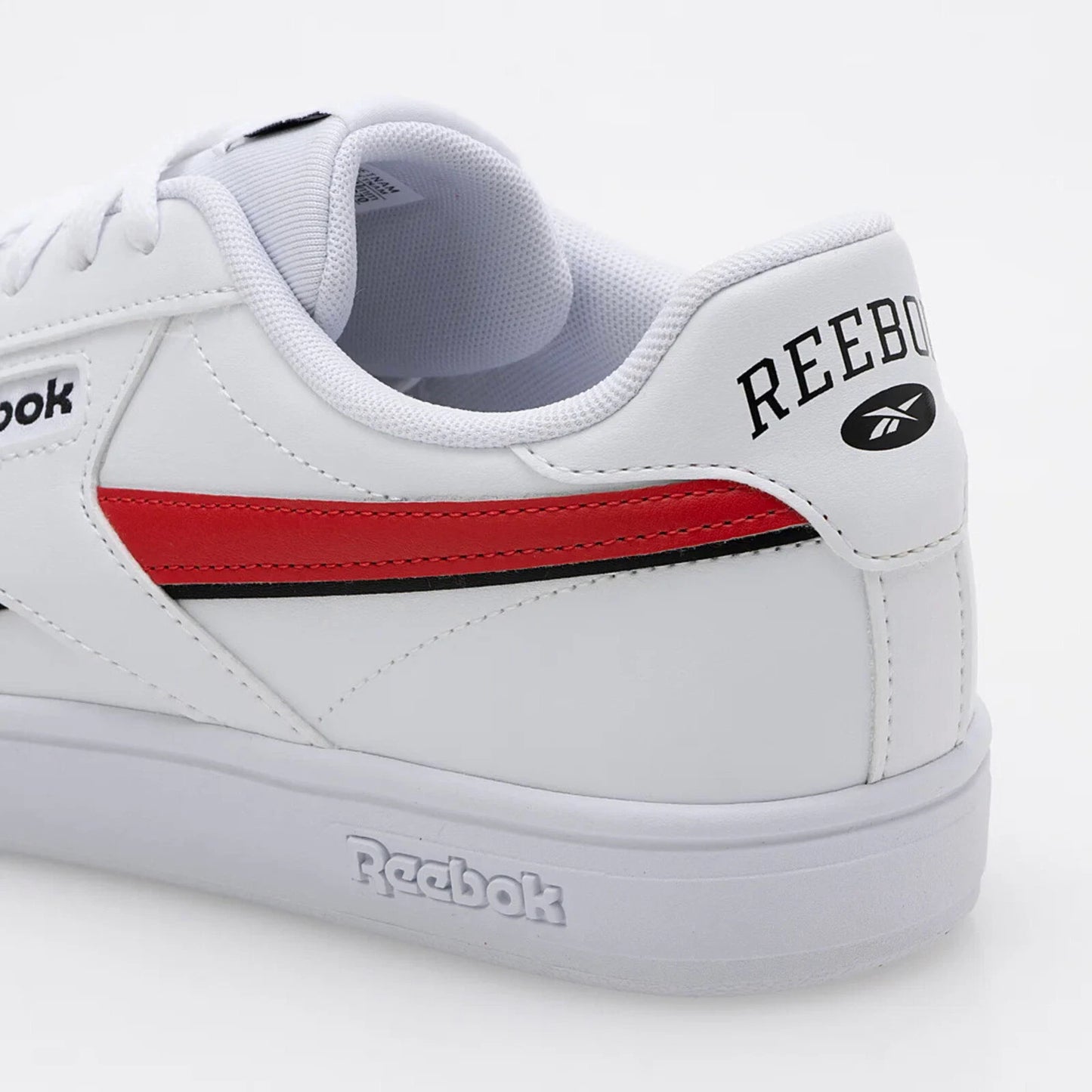 Reebok Court Retro Men's White/Red Athletic Shoes