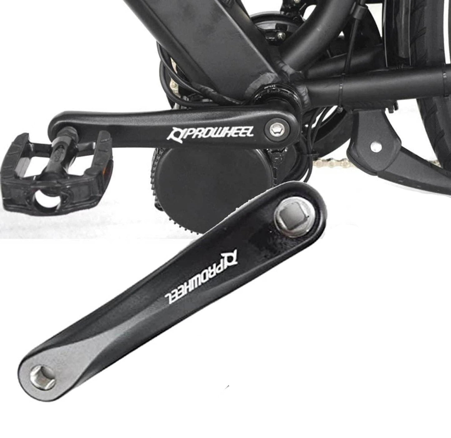 PROWHEEL Square Hole Ebike Crank Arm Set 140-170mm