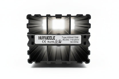 HUYUEELE AHG040 Industrial Enclosure Heater AC/DC 110-250V Black