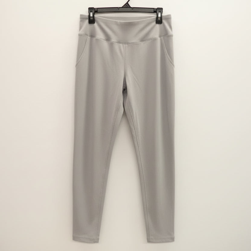 Xersion Women's Fleece-Lined Gray Leggings Petite Size P2XL