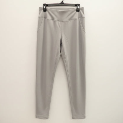Xersion Women's Fleece-Lined Gray Leggings Petite Size P2XL