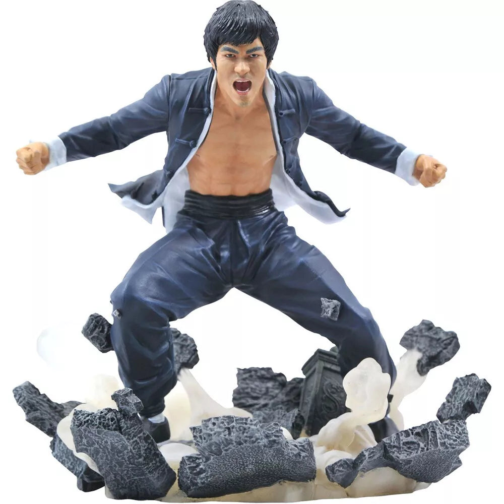 Dynamic Bruce Lee 20.32 cm PVC Earth Statue Diamond Gallery Diorama Figure