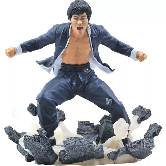 Dynamic Bruce Lee 20.32 cm PVC Earth Statue Diamond Gallery Diorama Figure